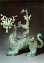 Statue de dragon en jade